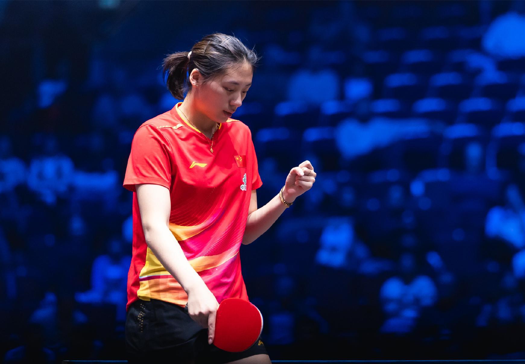 4-1赢超级黑马！中国女乒21岁1米77王牌再蹿升：进四强对决孙颖莎